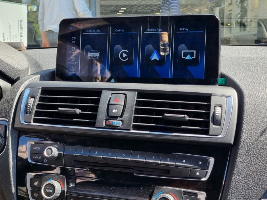 Εγκατάσταση Οθόνης Linux & Καμερών Εμπρός - Πίσω σε BMW 230 cabrio.