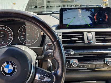Εγκατάσταση Οθόνης Linux & Καμερών Εμπρός - Πίσω σε BMW 230 cabrio.