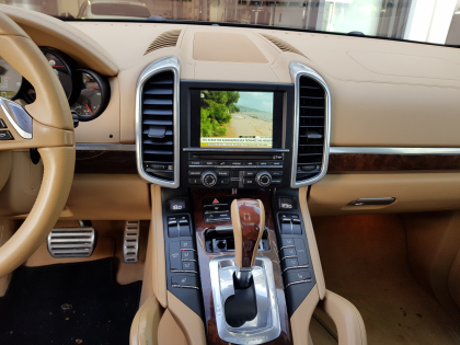Εγκατάσταση Car Cinema, Back Camera, Media Player, TV Tuner Mpeg4 σε Porsche Cayenne 958.