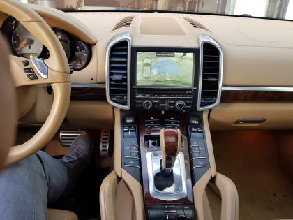 Εγκατάσταση Car Cinema, Back Camera, Media Player, TV Tuner Mpeg4 σε Porsche Cayenne 958.