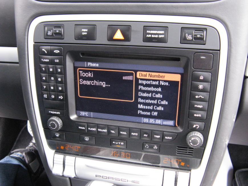 Εγκατάσταση  Tooki Bluetooth σε Porsche Cayenne Gemballa GT Bi-turbo.