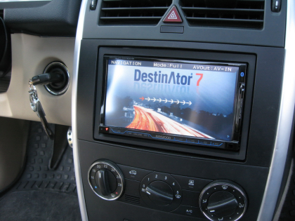 Εγκατάσταση Kenwood DDX8024BT & NaviBox σε Mercedes B170.