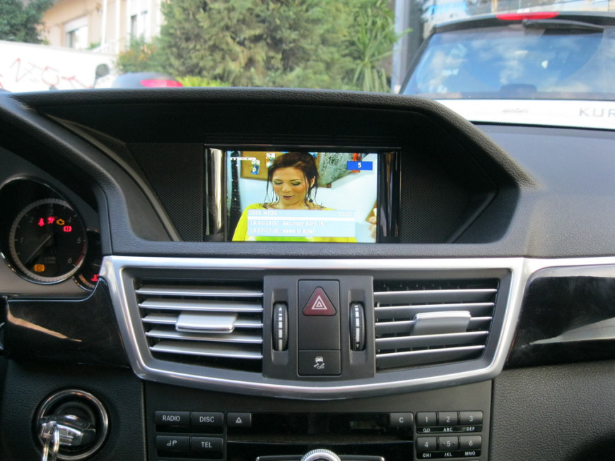 Εγκατάσταση Audio-Video Input, Mp4 Tuner, Navigation σε Mercedes E 220 W212.