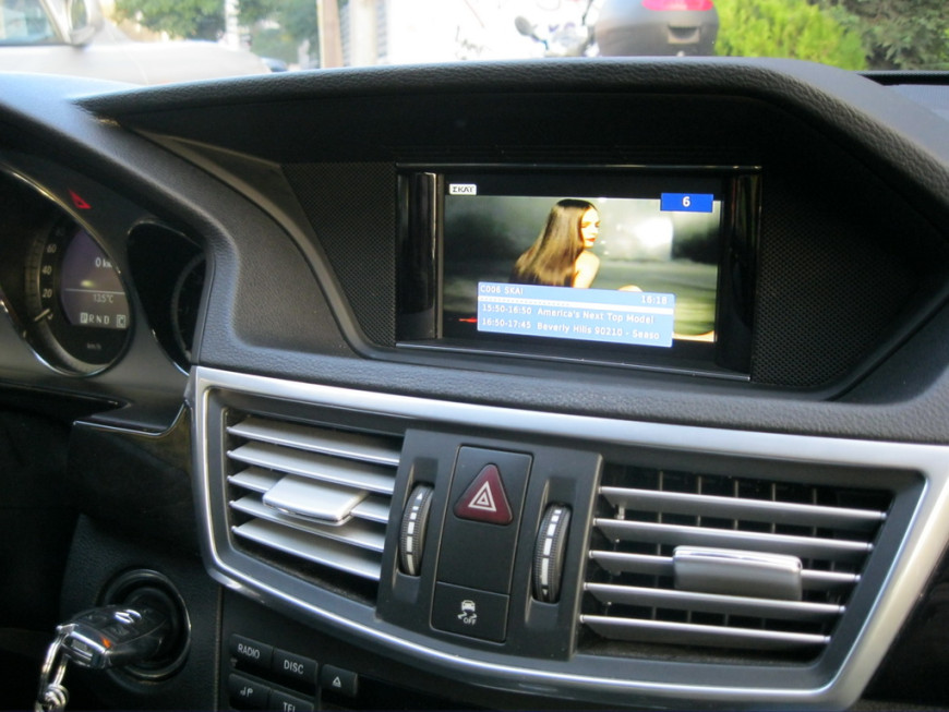Εγκατάσταση Audio-Video Input, Mp4 Tuner, Navigation σε Mercedes E 220 W212.