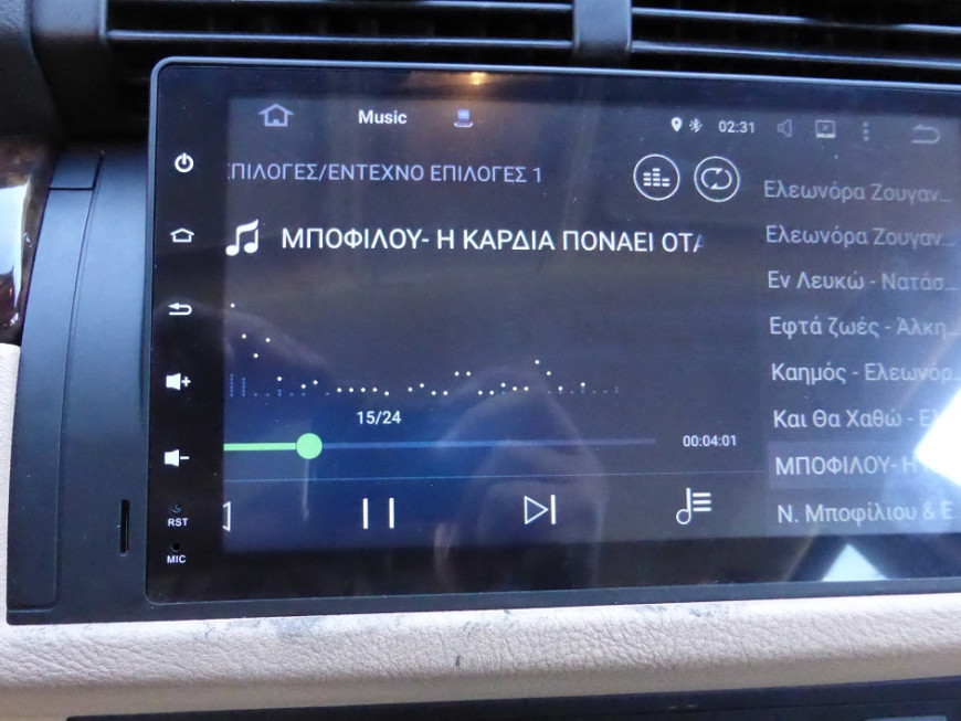 Εγκατάσταση οθόνης IQ-AN5595GPS 9" σε BMW Series 5 E39 και X5 E53 (1997-2006).