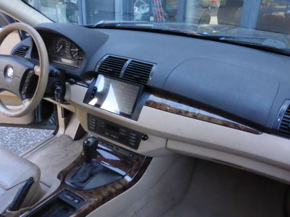 Εγκατάσταση οθόνης IQ-AN5595GPS 9" σε BMW Series 5 E39 και X5 E53 (1997-2006).