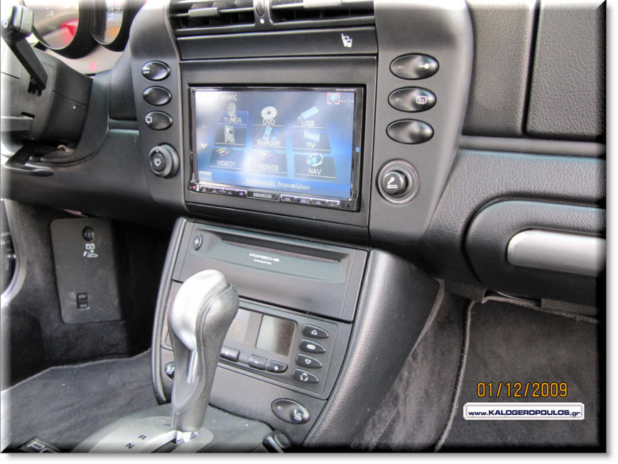 Εγκατάσταση Car Cinema & Navigation – Kenwood DDX9240BT σε Porsche Carrera 996