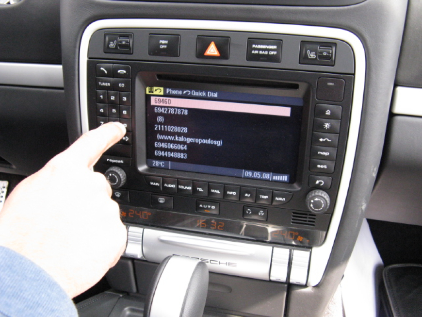 Εγκατάσταση  Tooki Bluetooth σε Porsche Cayenne Gemballa GT Bi-turbo.