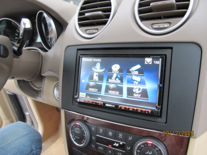 Εγκατάσταση Car Cinema & Navigation με την Kenwood DDX9240BT σε Mercedes ML 500.