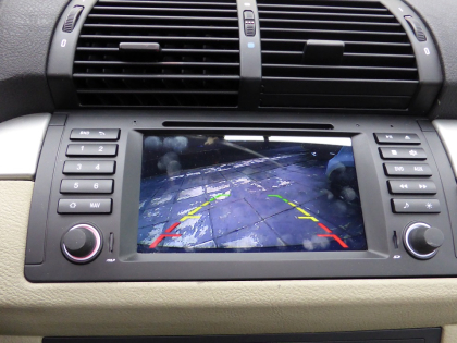 Εγκατάσταση Navigation–Multimedia LM M395 GPS σε BMW E53 2002.