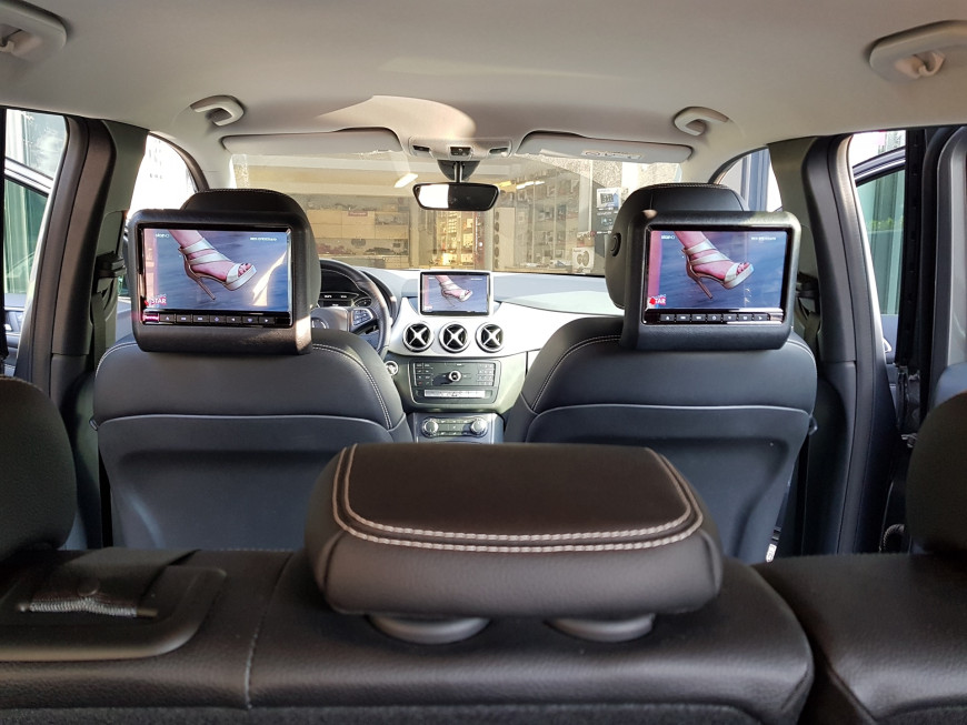 Εγκατάσταση Car Cinema Navigation 7” Android σε Mercedes-Benz B-Class.