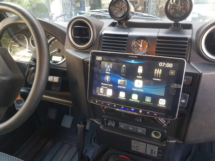 Εγκατάσταση Multimedia Alpine σε Land Rover Defender.