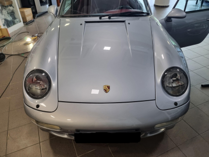 Εγκατάσταση radio/BT σε Porsche 911 Turbo 993.