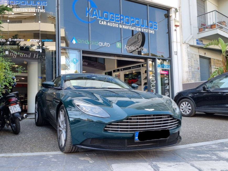 Εγκατάσταση Apple Car Play/Android Auto σε Aston Martin BD11