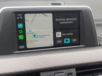 Εγκατάσταση CarPlay της Unique Auto σε BMW X2 F39 2019.