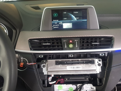 Εγκατάσταση CarPlay της Unique Auto σε BMW X2 F39 2019.