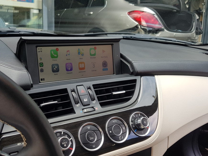 Εγκατάσταση Wireless Apple CarPlay, Android Auto σε BMW Z4 E89.