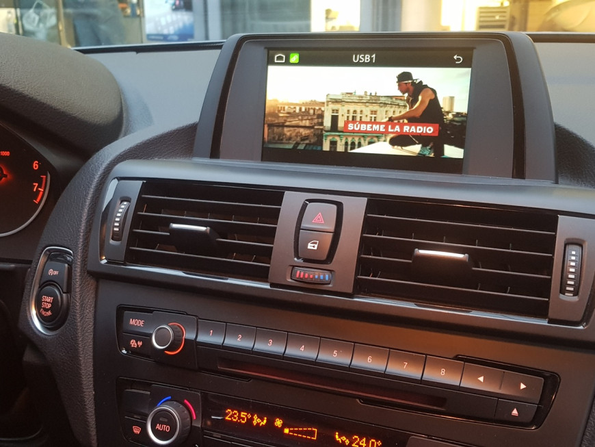 Εγκατάσταση Wireless Apple CarPlay, Media Player και Android Auto σε BMW 1 Series F20.