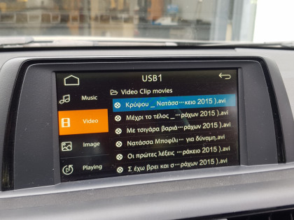 Εγκατάσταση Wireless Apple CarPlay, Android Auto και κάμερα οπισθοπορείας σε BMW F20 1 Series.