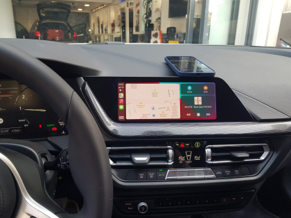 Εγκατάσταση Wireless CarPlay, Android Auto, Media Player & Rear Camera σε BMW 1 Series F40.