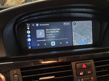 Εγκατάσταση Wireless CarPlay, Android Auto, Media Player & Κάμερες σε BMW 3 Series E92.