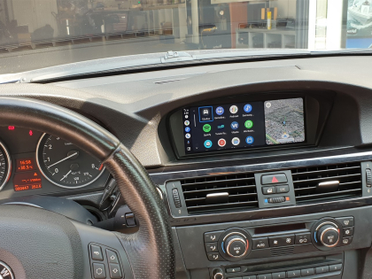 Εγκατάσταση Wireless CarPlay, Android Auto, Media Player & Κάμερες σε BMW 3 Series E92.