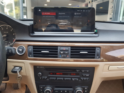 Εγκατάσταση εργοστασιακού τύπου οθόνη και κάμερα οπισθοπορείας σε BMW E90 / E92.