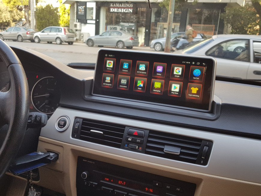 Εγκατάσταση οθόνης 10.25" Digital IQ σε BMW E90 / E91 / E92.