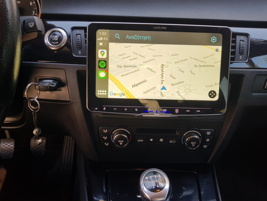 Εγκατάσταση οθόνης 9" Alpine iLX-F905D σε BMW E90 / E91 / E92.