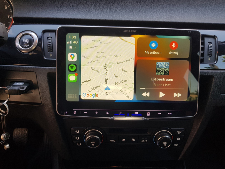 Εγκατάσταση οθόνης 9" Alpine iLX-F905D σε BMW E90 / E91 / E92.