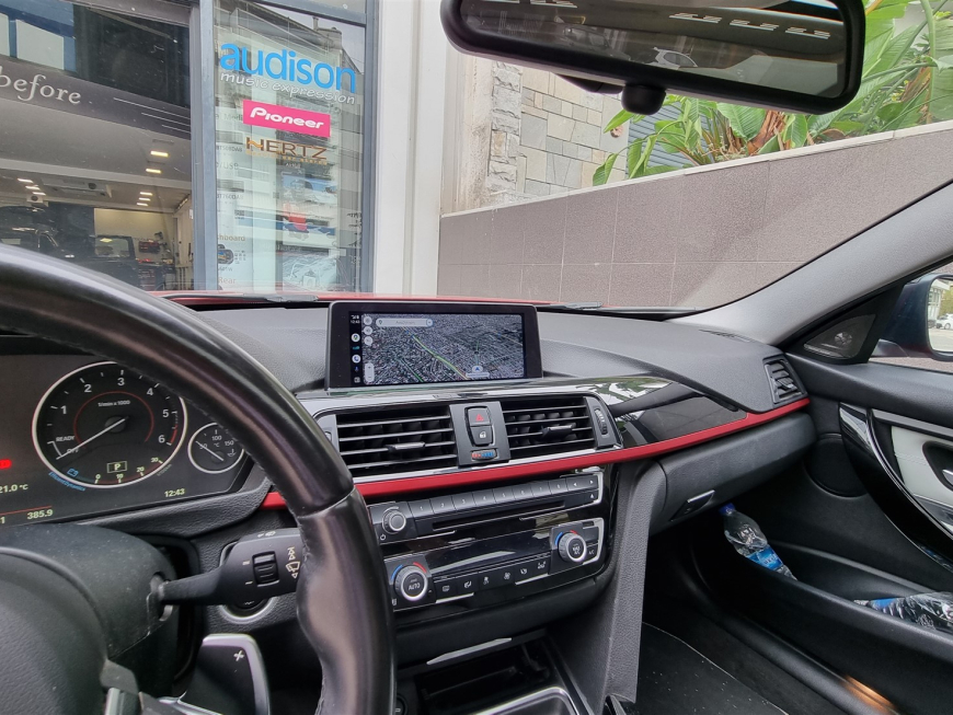 Εγκατάσταση Wireless CarPlay, Android Auto & Media Player σε BMW F30 Sedan.