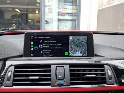 Εγκατάσταση Wireless CarPlay, Android Auto & Media Player σε BMW F30 Sedan.