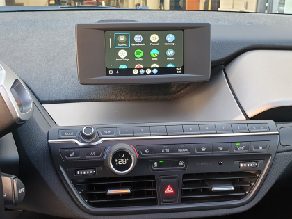Εγκατάσταση Wireless CarPlay, Android Auto, Rear Camera & Media Player σε BMW i3   I01
