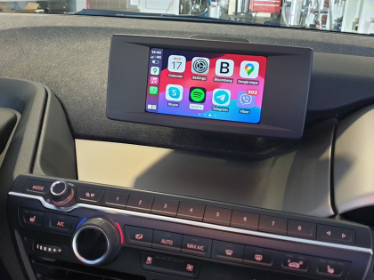 Εγκατάσταση Wireless CarPlay, Android Auto, Rear Camera & Media Player σε BMW i3   I01