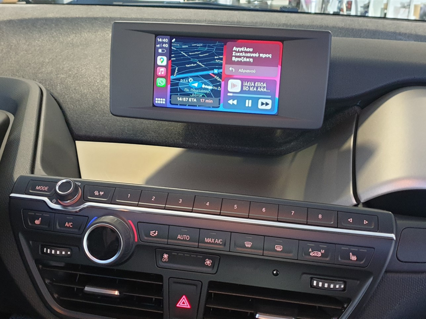Εγκατάσταση Wireless CarPlay, Android Auto, Rear Camera & Media Player σε BMW i3   I01