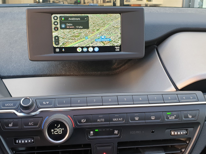 Εγκατάσταση Wireless CarPlay, Android Auto, Rear Camera & Media Player σε BMW i3   I01