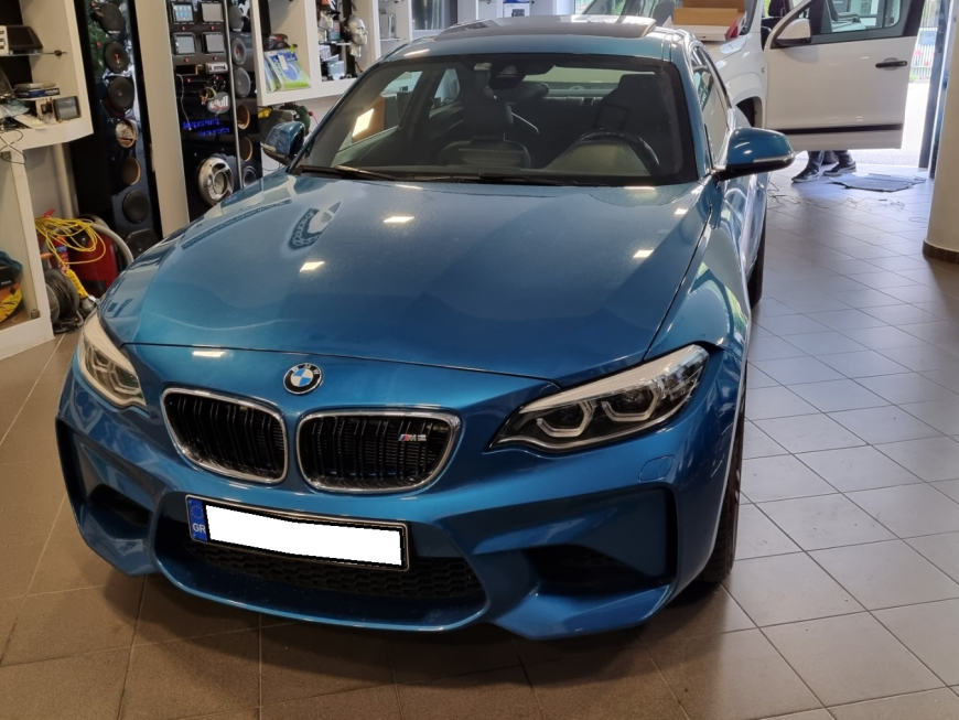 Εγκατάσταση Wireless CarPlay, Android Auto, Rear Camera & Media Player σε BMW M2 F87.