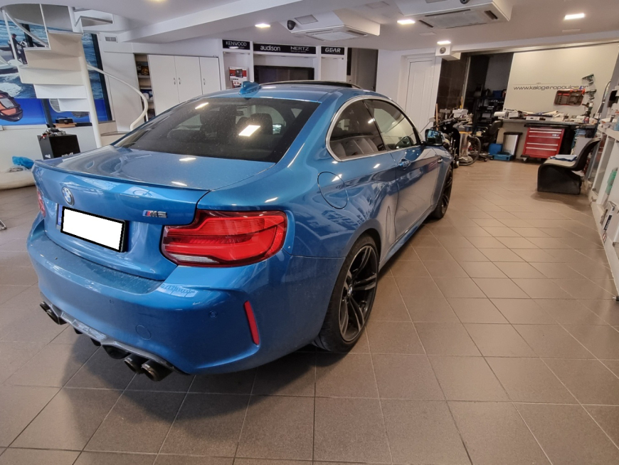 Εγκατάσταση Wireless CarPlay, Android Auto, Rear Camera & Media Player σε BMW M2 F87.