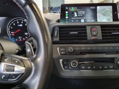 Εγκατάσταση Wireless CarPlay, Android Auto, Rear Camera & Media Player σε BMW M2 F87.