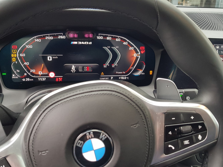 Εγκατάσταση Parking Sensor Blinder σε BMW M340d.