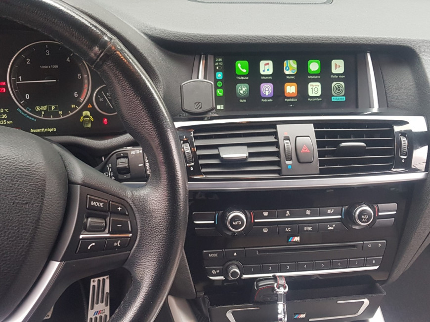 Εγκατάσταση Unique Auto Wireless Apple CarPlay, Android Auto και Media Player σε BMW X3 F48.