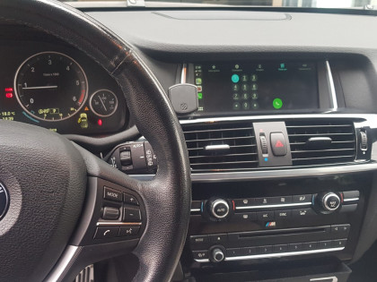 Εγκατάσταση Unique Auto Wireless Apple CarPlay, Android Auto και Media Player σε BMW X3 F48.