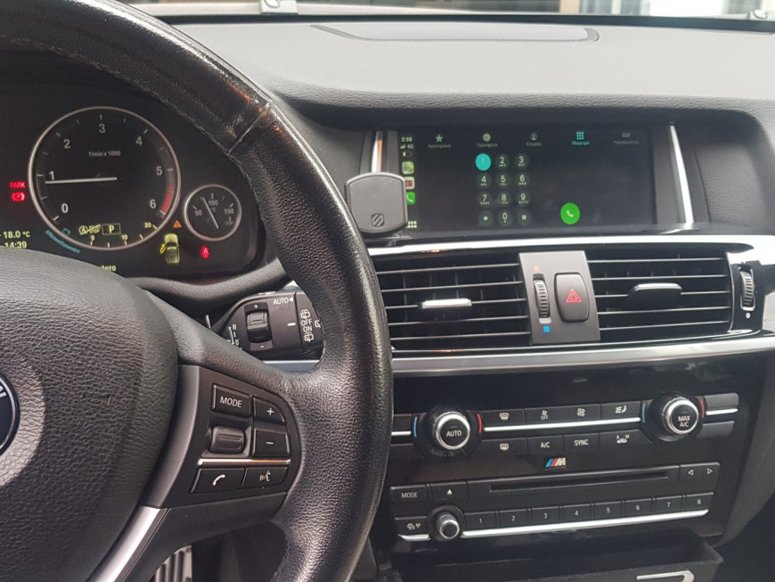 Εγκατάσταση Unique Auto Wireless Apple CarPlay, Android Auto και Media Player σε BMW X3 F48.