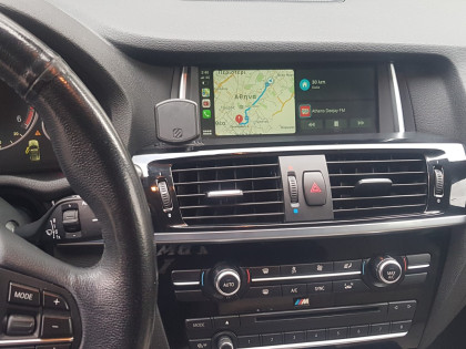 Εγκατάσταση Unique Auto Wireless Apple CarPlay, Android Auto και Media Player σε BMW X3 F48.