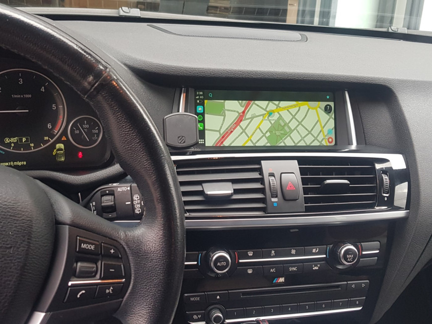 Εγκατάσταση Unique Auto Wireless Apple CarPlay, Android Auto και Media Player σε BMW X3 F48.