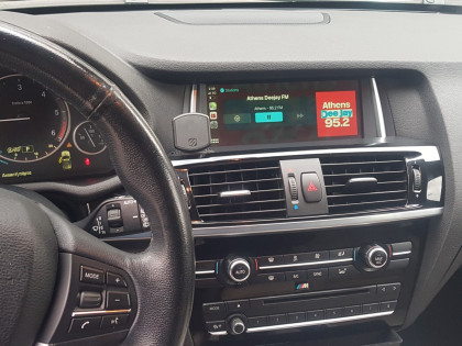 Εγκατάσταση Unique Auto Wireless Apple CarPlay, Android Auto και Media Player σε BMW X3 F48.