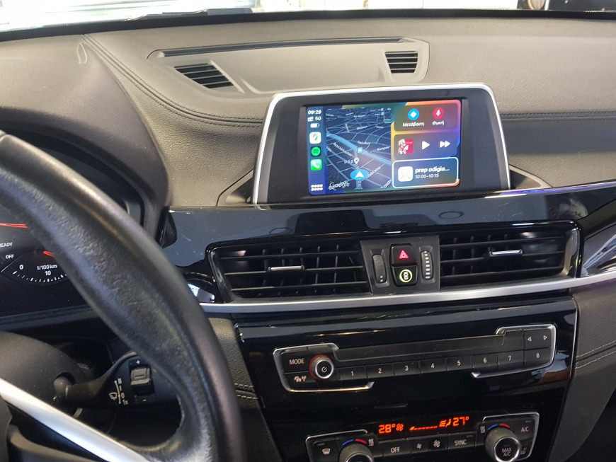 Εγκατάσταση Apple CarPlay, Android Auto και Media Player σε BMW X1 F48.