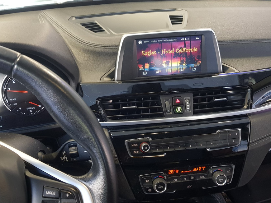 Εγκατάσταση Apple CarPlay, Android Auto και Media Player σε BMW X1 F48.