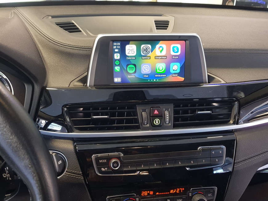 Εγκατάσταση Apple CarPlay, Android Auto και Media Player σε BMW X1 F48.