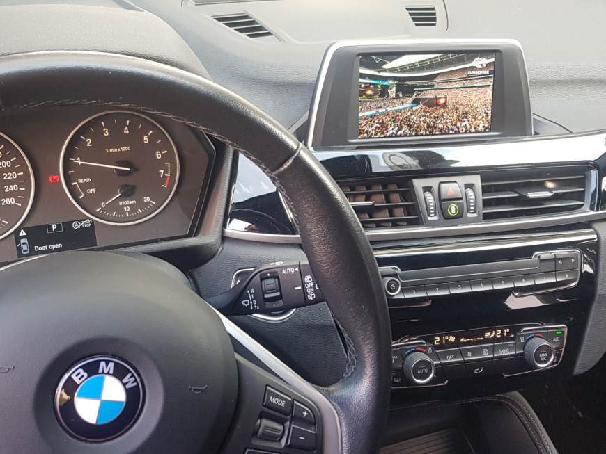 Εγκατάσταση Wireless Apple CarPlay, Android Auto και Rear Camera με Dynamic Guides σε BMW X1 F48.
